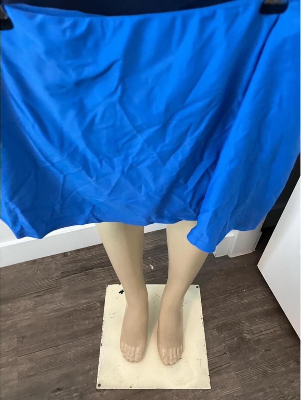 Island Escape Blue Swim Skirt - New with Tags